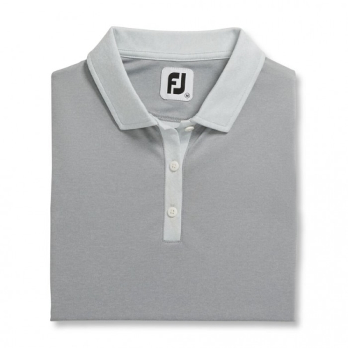 Footjoy Ermeløse Jacquard Back Skjorte Dame Grå | NO-40NTVF