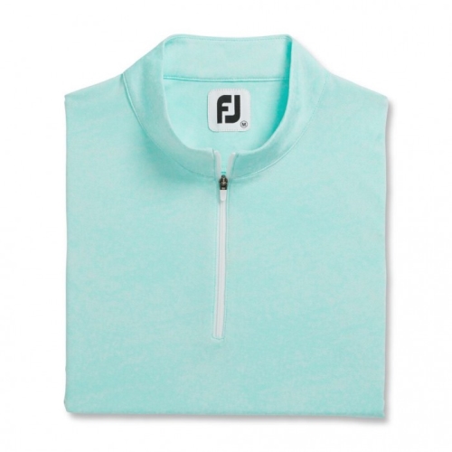 Footjoy Ermeløse Jacquard Skjorte Dame Aquamarine | NO-78HJET