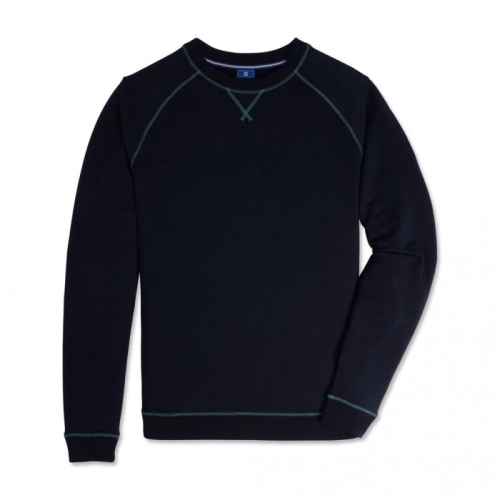 Footjoy French Terry Crewneck Jakke Herre Marineblå | NO-04RCHW