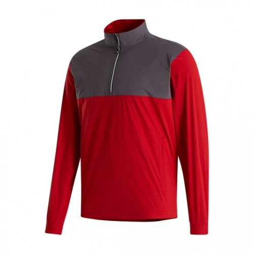 Footjoy HydroKnit Sweatshirt Herre Rød | NO-74KTLC