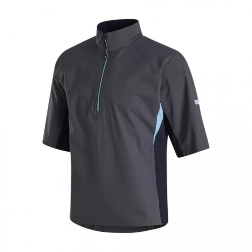 Footjoy HydroLite Kort Sleeve Skjorte Herre Marineblå | NO-10KOMH