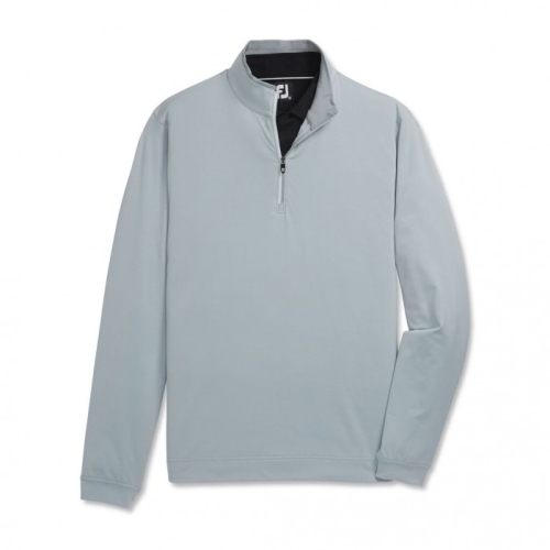 Footjoy Lette Quarter-Zip Jakke Herre Grå Blå | NO-76SMLB