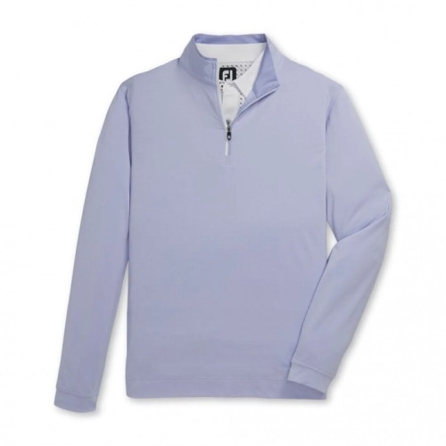 Footjoy Lette Quarter-Zip Jakke Herre Lavendel Hvite | NO-61QZAM