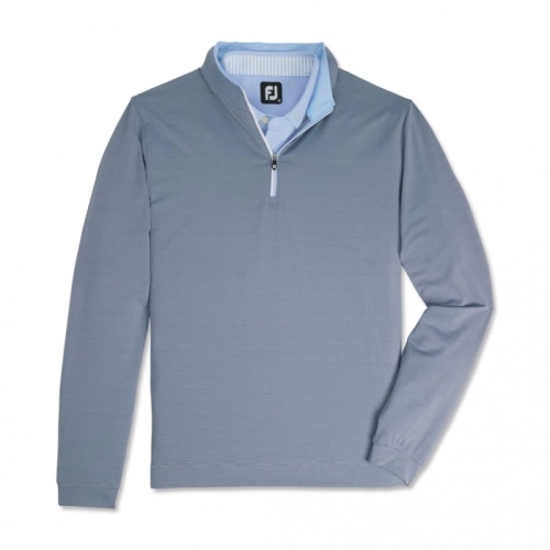 Footjoy Lette Quarter-Zip Jakke Herre Marineblå Lyse Blå | NO-67WYSX