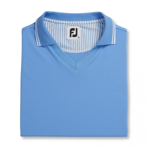 Footjoy Limited Edition Open Collar Skjorte Dame Lyse Blå | NO-91LJHZ