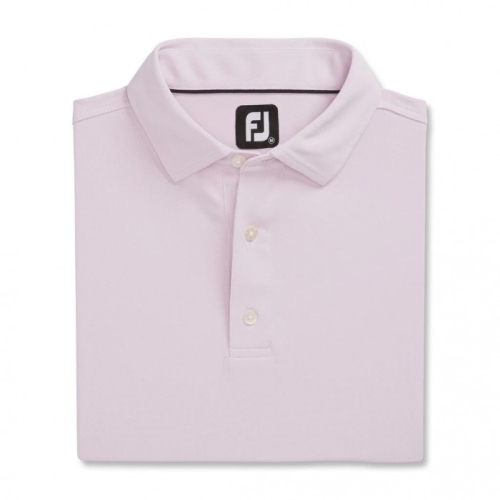 Footjoy Performance Stretch Pique Solid Self Collar Skjorte Herre Rosa | NO-54RAHO