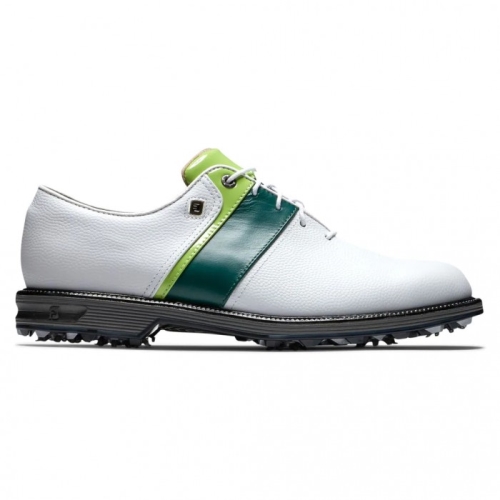 Footjoy Premiere Series - Packard Spikes Golfsko Herre Hvite Grønn | NO-70BZQR