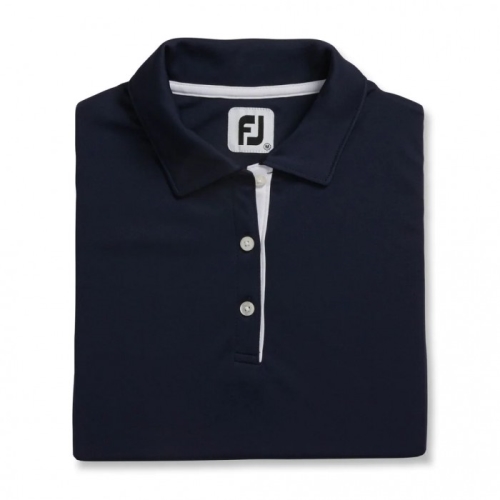 Footjoy ProDry Interlock Ermeløse Self Collar Skjorte Dame Marineblå | NO-93WYRU