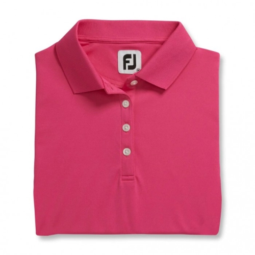 Footjoy ProDry Interlock Knit Collar Skjorte Dame Rosa | NO-24JRCF