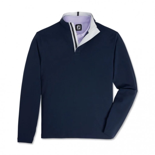 Footjoy Quarter-Zip Jakke Herre Marineblå | NO-83LSIG