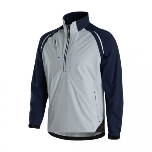 Footjoy Select LS Rain Jakke Herre Sølv Marineblå | NO-54QOXD