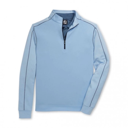 Footjoy Tonal Heather Mid-Layer Jakke Herre Sky | NO-62GVKL