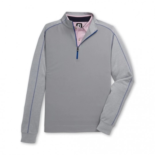 Footjoy Tonal Heather Mid-Layer Jakke Herre Grå | NO-63WAPR