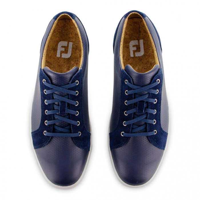 Footjoy Club Casuals Joggesko Herre Marineblå | NO-48VKRO