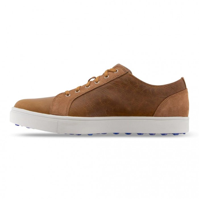 Footjoy Club Casuals Joggesko Herre Taupe | NO-85FOMB