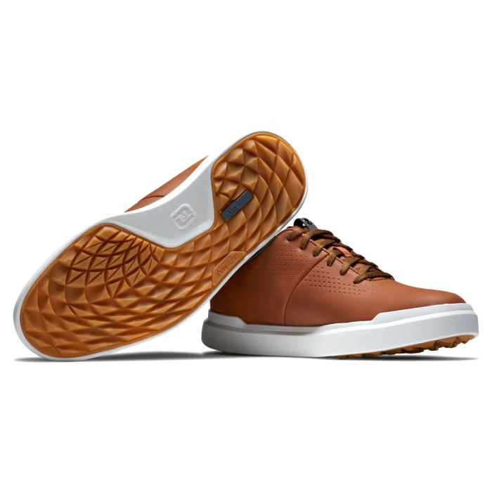 Footjoy Contour Vanlige Spikeless Golfsko Herre Brune | NO-15AFJB