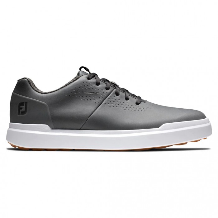 Footjoy Contour Vanlige Spikeless Golfsko Herre Charcoal | NO-16EOPG