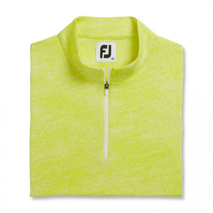 Footjoy Ermeløse Jacquard Skjorte Dame Citrus | NO-30TUFH