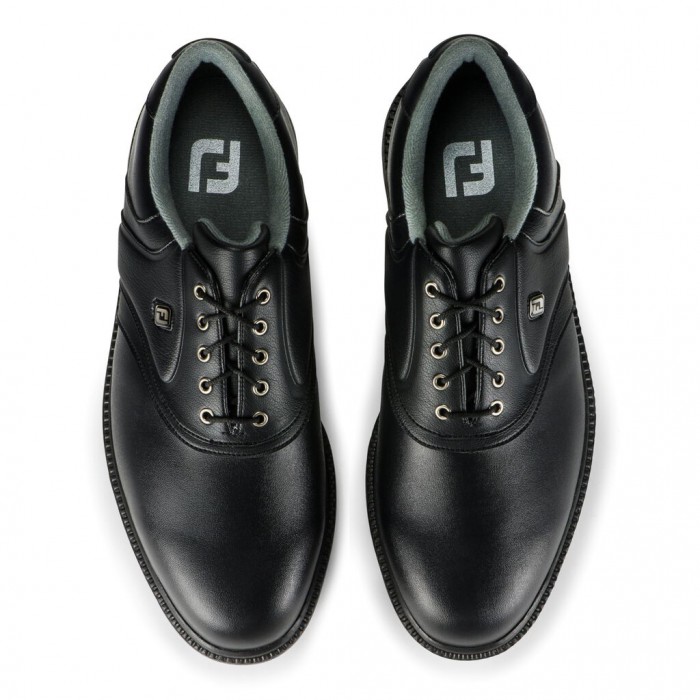 Footjoy FJ Original Spikes Golfsko Herre Svarte | NO-23UOGZ