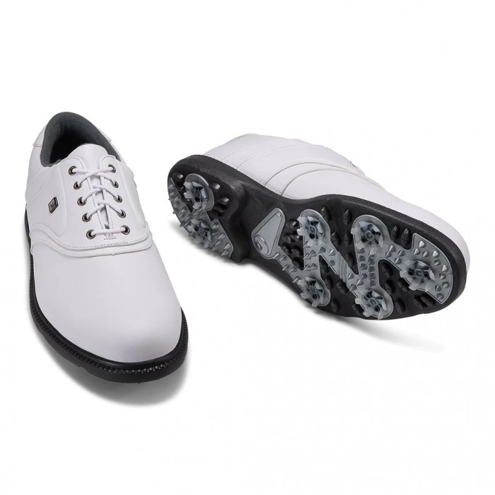 Footjoy FJ Original Spikes Golfsko Herre Hvite | NO-96TDRB