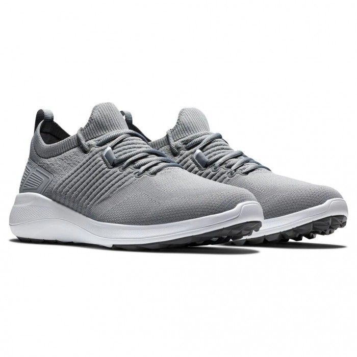 Footjoy Flex XP Spikeless Golfsko Herre Grå | NO-03PGVL