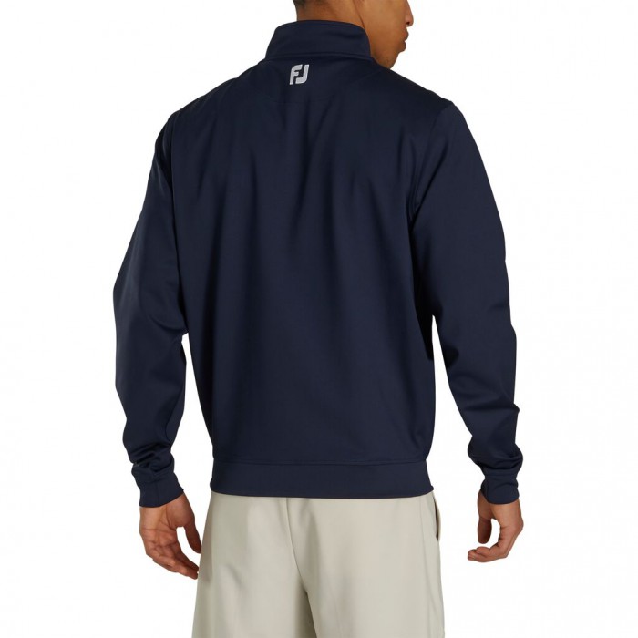 Footjoy Half-Zip Sweatshirt Herre Marineblå | NO-62VJNL