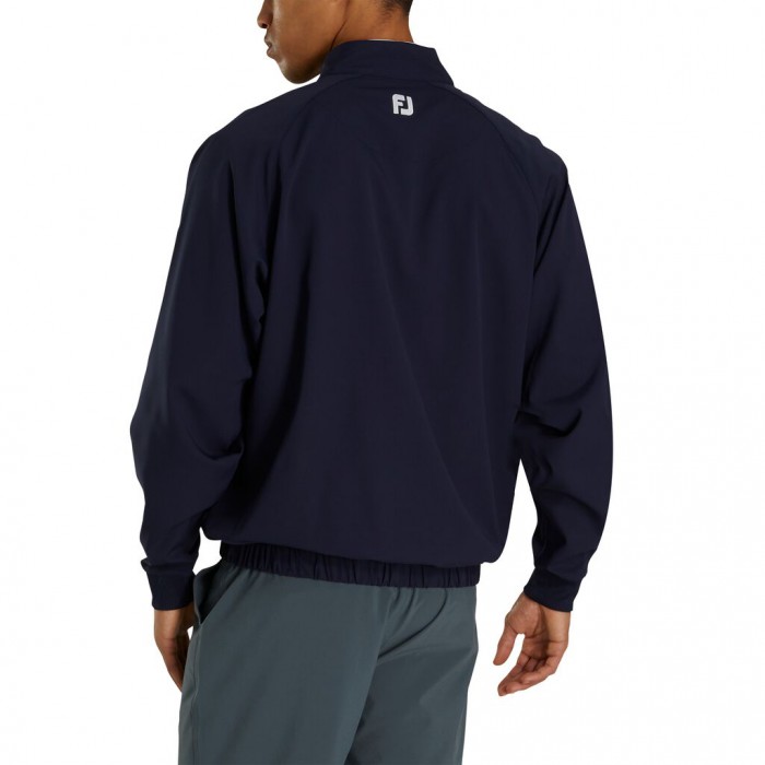 Footjoy Half-Zip Vindskjorte Herre Marineblå | NO-15LEQR