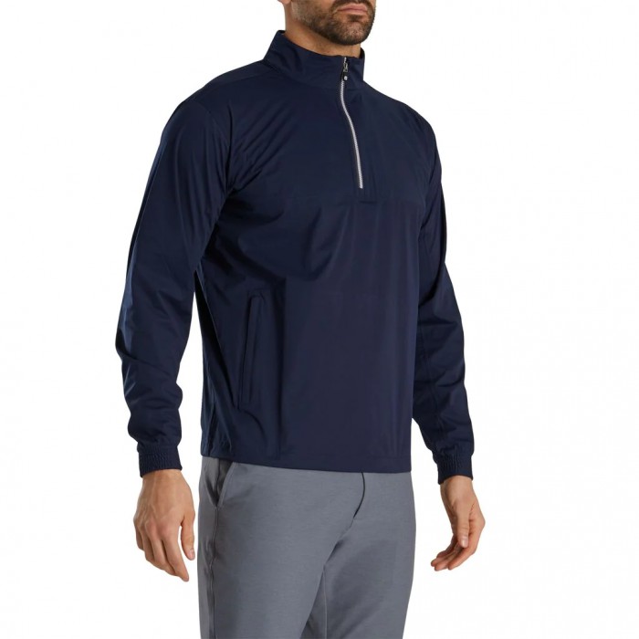 Footjoy HydroKnit Sweatshirt Herre Marineblå | NO-45STHK