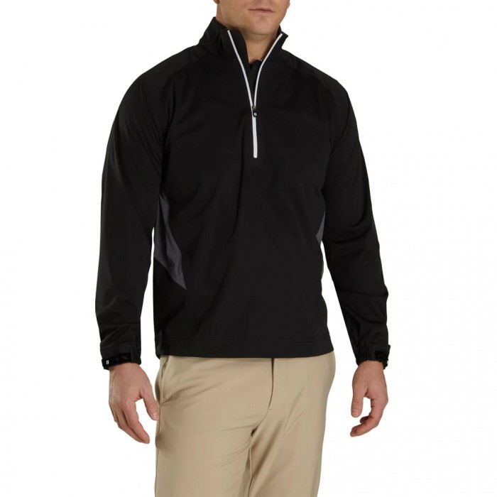 Footjoy HydroKnit Sweatshirt Herre Svarte | NO-23ORYQ