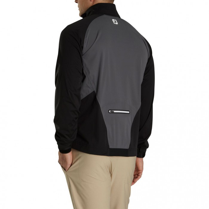 Footjoy HydroKnit Sweatshirt Herre Svarte | NO-23ORYQ