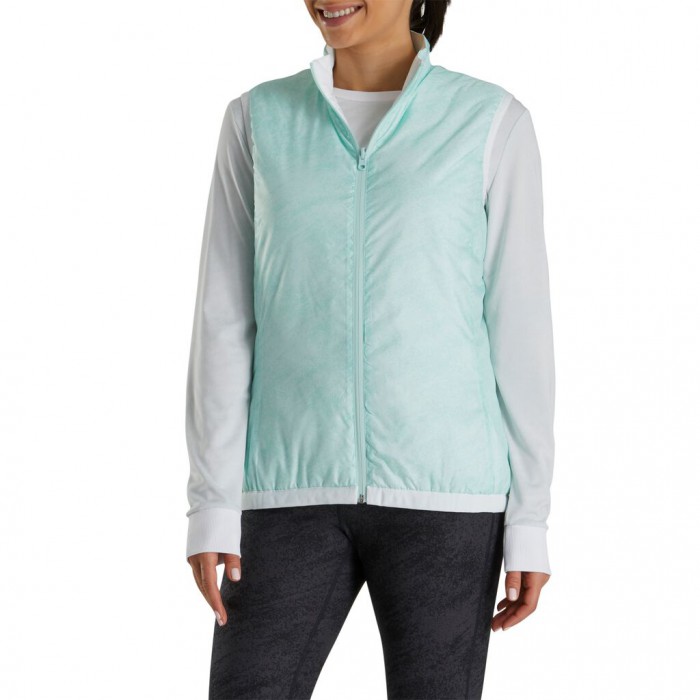 Footjoy Insulated Reversible Vest Dame Hvite | NO-80LCTZ