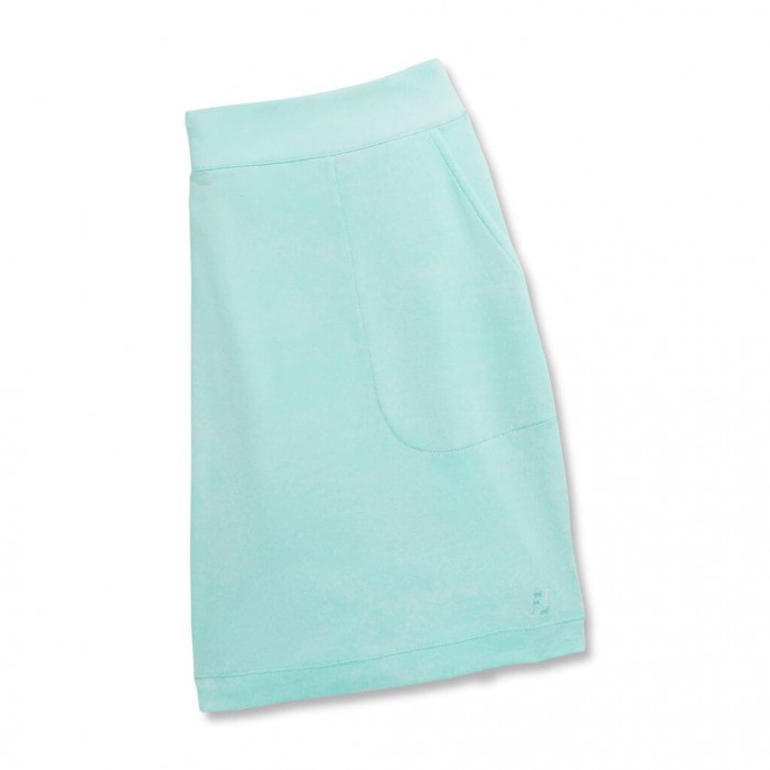 Footjoy Jacquard Knit Skort Kort Skjørt Dame Aquamarine | NO-16DAKR