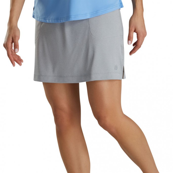 Footjoy Knit Skort Kort Skjørt Dame Grå | NO-38TBCH