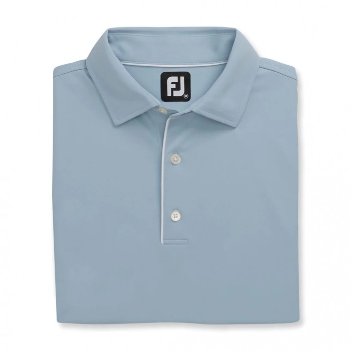 Footjoy Long Sleeve Sun Protection Shirt Skjorte Herre Blå | NO-72WMRC