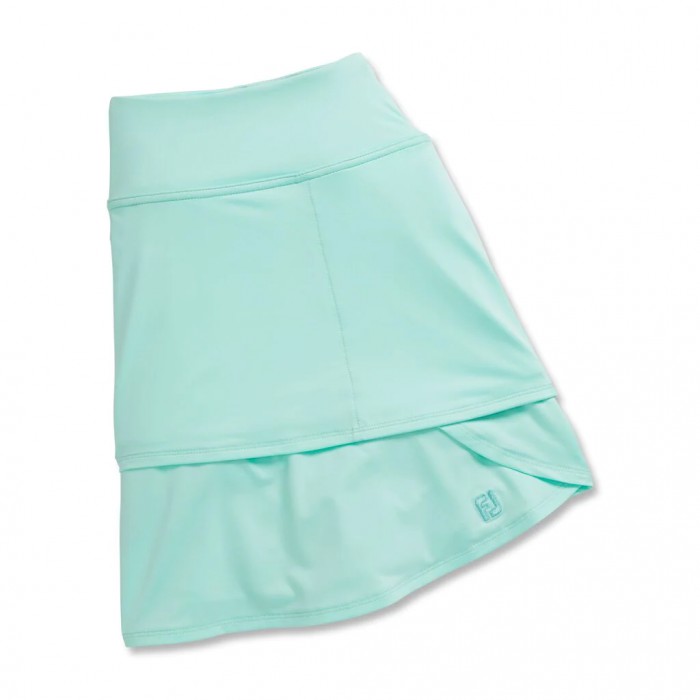 Footjoy Performance Layered Skort Kort Skjørt Dame Aquamarine | NO-32SMUD