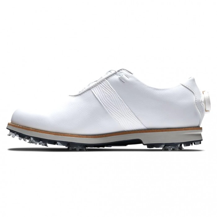 Footjoy Premiere Series BOA Spikes Golfsko Dame Hvite | NO-86PDHO