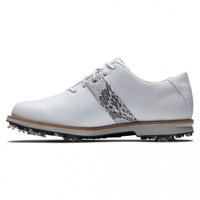 Footjoy Premiere Series Spikes Golfsko Dame Hvite | NO-69ECZO