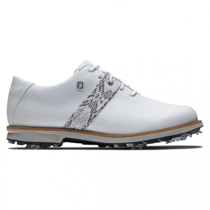 Footjoy Premiere Series Spikes Golfsko Dame Hvite | NO-69ECZO