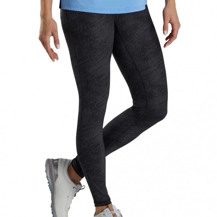 Footjoy Printed Leggings Leggings Dame Svarte | NO-95RUBN