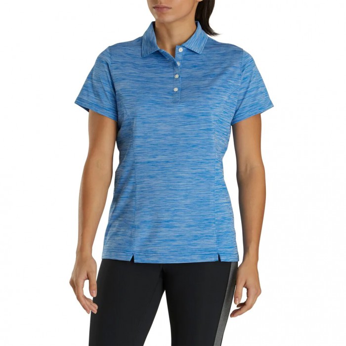 Footjoy ProDry Interlock Self Collar Skjorte Dame Kongeblå | NO-28YBZX