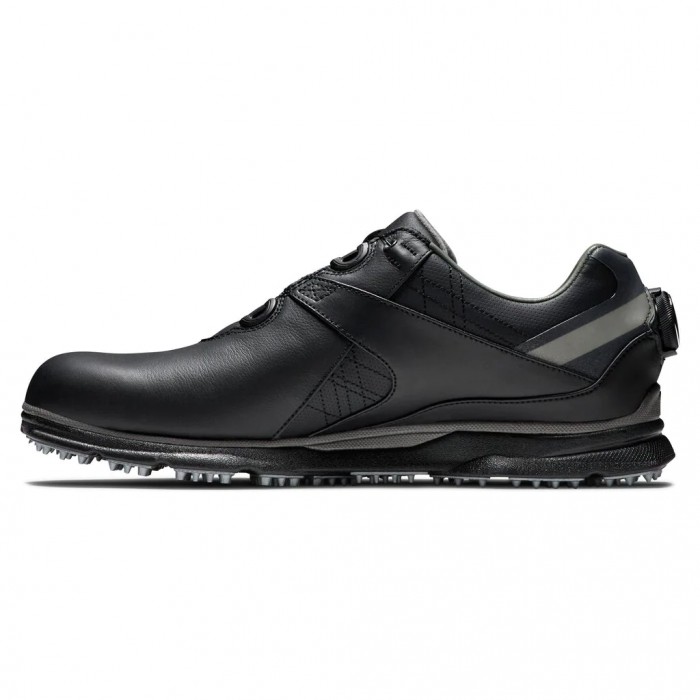 Footjoy Pro|SL BOA Spikeless Golfsko Herre Svarte | NO-78QEBN