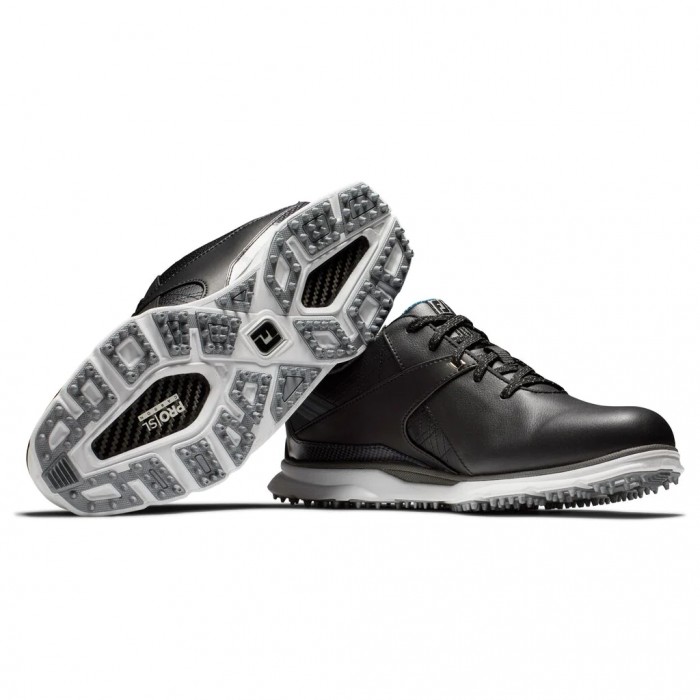 Footjoy Pro|SL Carbon Spikeless Golfsko Herre Svarte | NO-34QPWE