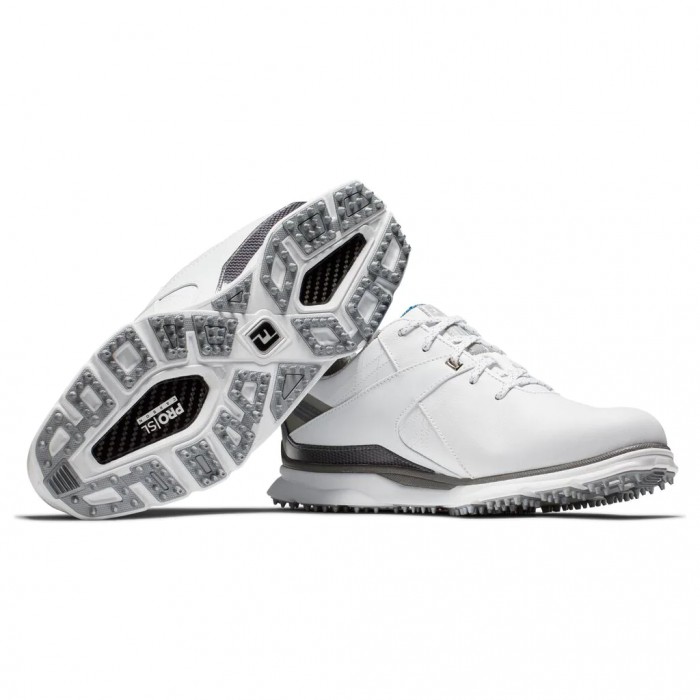 Footjoy Pro|SL Carbon Spikeless Golfsko Herre Hvite | NO-45JHFE