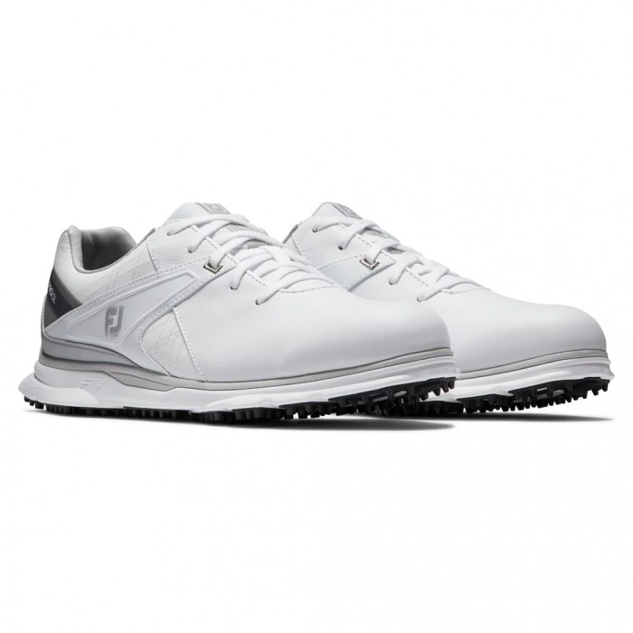 Footjoy Pro|SL Spikeless Golfsko Herre Hvite Grå | NO-30ACXY