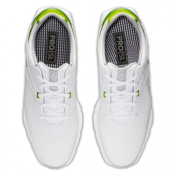 Footjoy Pro|SL Spikeless Golfsko Herre Hvite | NO-47CYXL