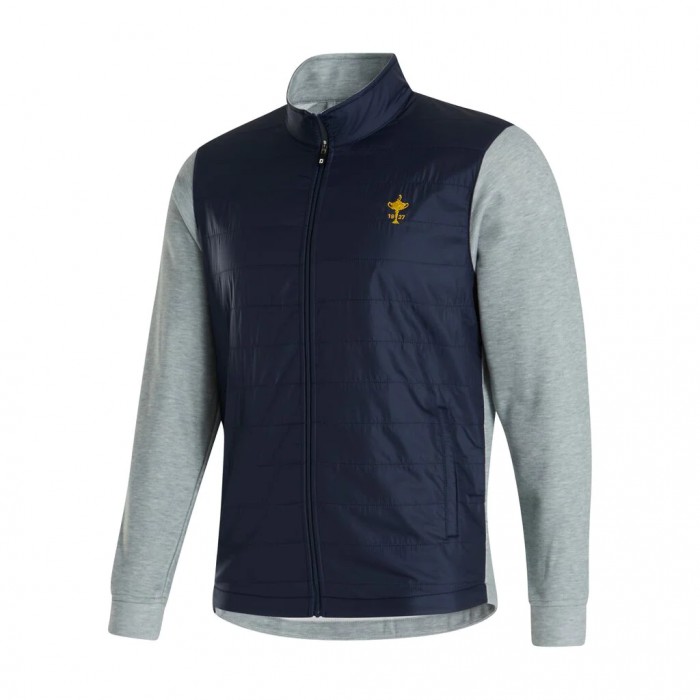 Footjoy Ryder Cup Trophy Hybrid Full-Zip Jakke Herre Marineblå Grå | NO-63DBCO