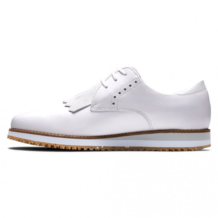 Footjoy Sports Retro - Kiltie Spikeless Golfsko Dame Hvite | NO-31HYCX