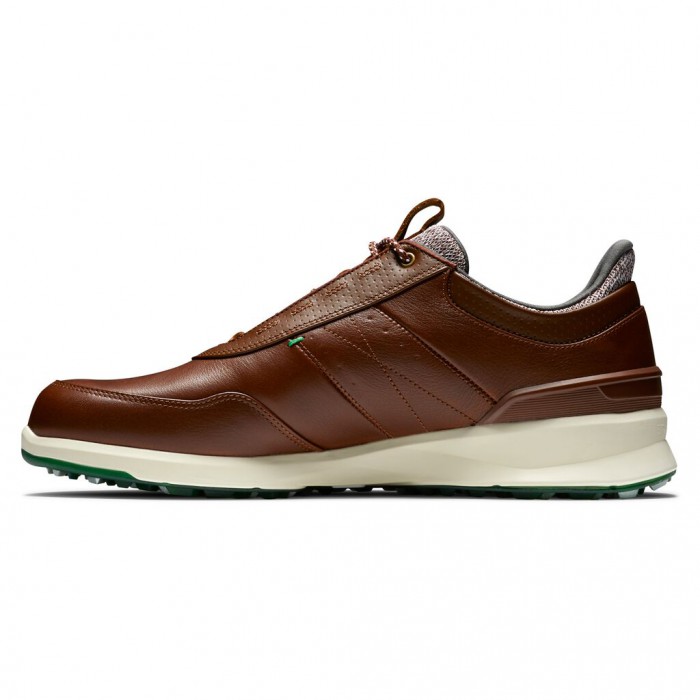 Footjoy Stratos Spikeless Golfsko Herre Cognac | NO-14BHOE