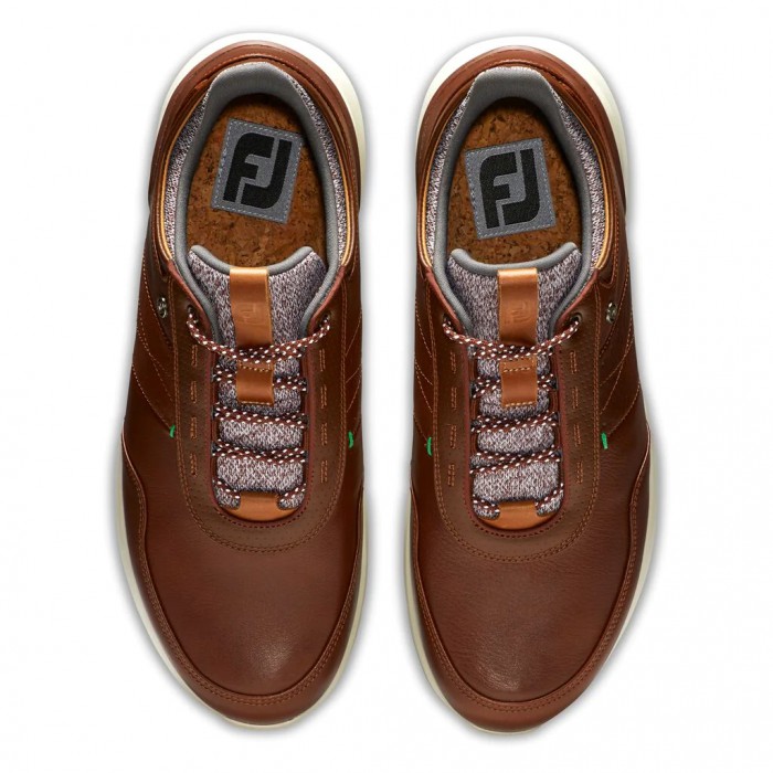 Footjoy Stratos Spikeless Golfsko Herre Cognac | NO-14BHOE