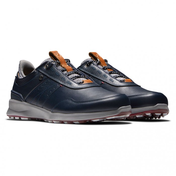 Footjoy Stratos Spikeless Golfsko Herre Marineblå | NO-73DOQW